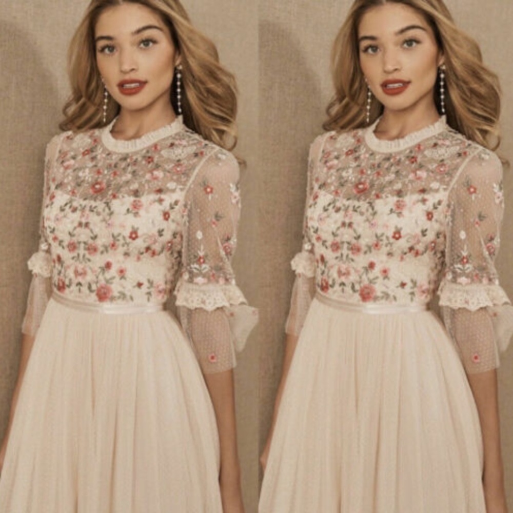 [Wedding Season] Needle & Thread Butterfly Meadow Gown In SIZE 0